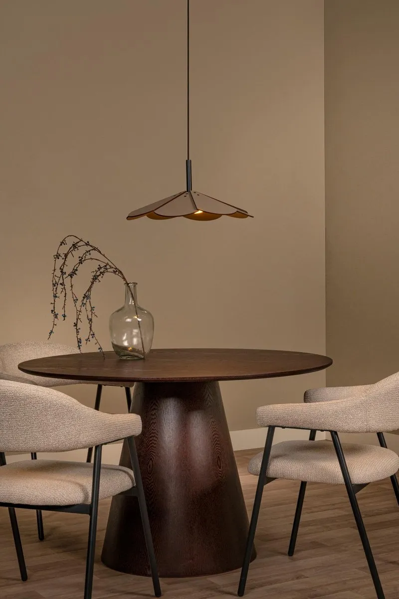 Lucide Blomster Hanglamp Ø47cm - LED 9W 2850K Taupe