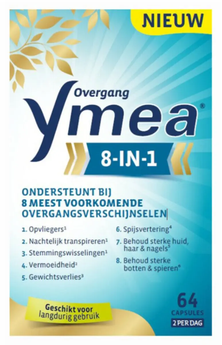 Ymea Overgang 8 in 1 Capsules - 2x64 Stuks