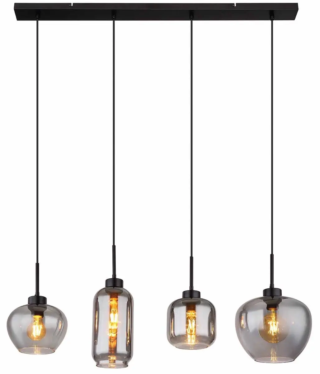 Globo Hanglamp E27 4 Lichtpunten