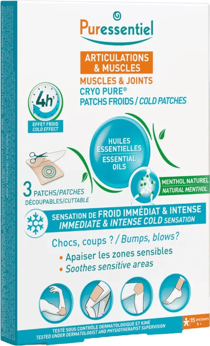 Puressentiel Gewrichten & Spieren Cryo Pure Koude Patches