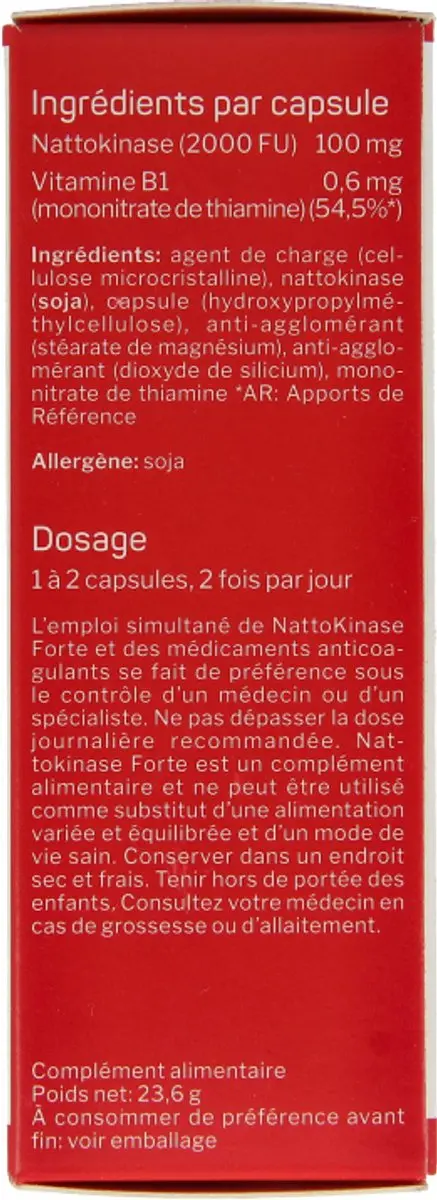 Nutrisan Nattokinase Forte 60 Capsules