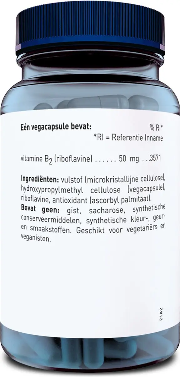 Orthica B2-50 Vitamine B2 90 Vegacapsules