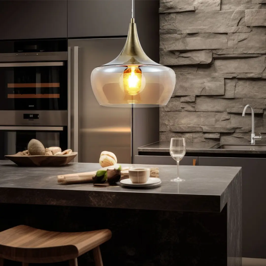 Globo Arola Hanglamp - Brons - Ø30cm - E27
