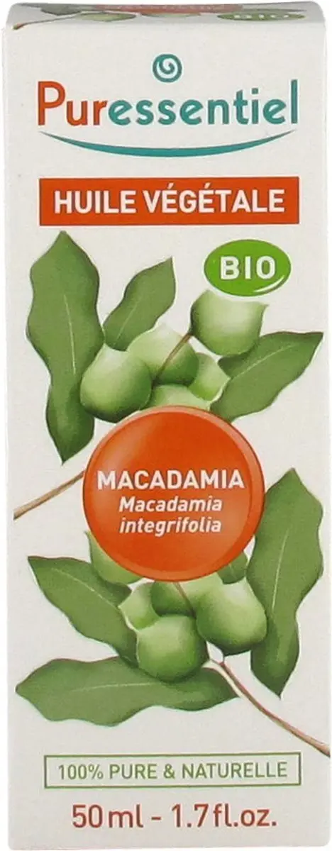 Puressentiel Macadamiaolie Biologisch 50ml