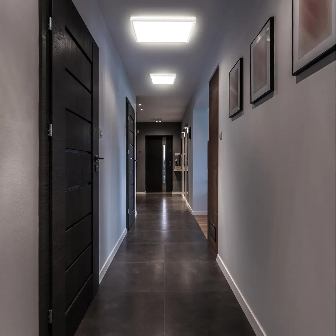 Briloner LED Plafonnière 22W 3.000Lm 42x42cm - Wit