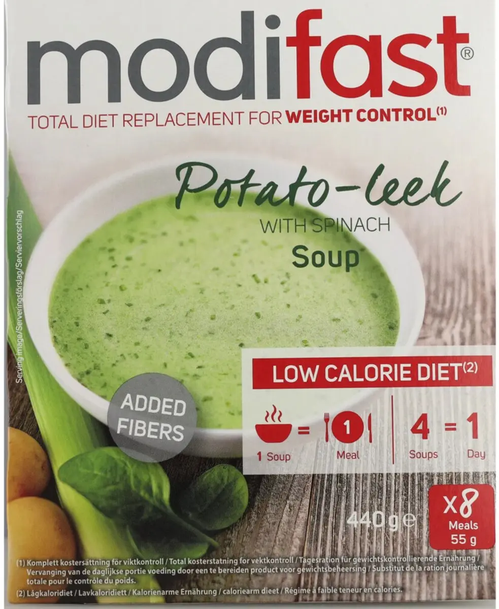 Modifast Intensive Soep Potato-Leek 880g - 2 Stuks