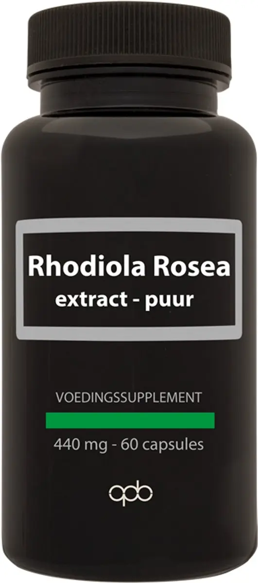 APB Holland Rhodiola rosea 440mg - 60 Capsules