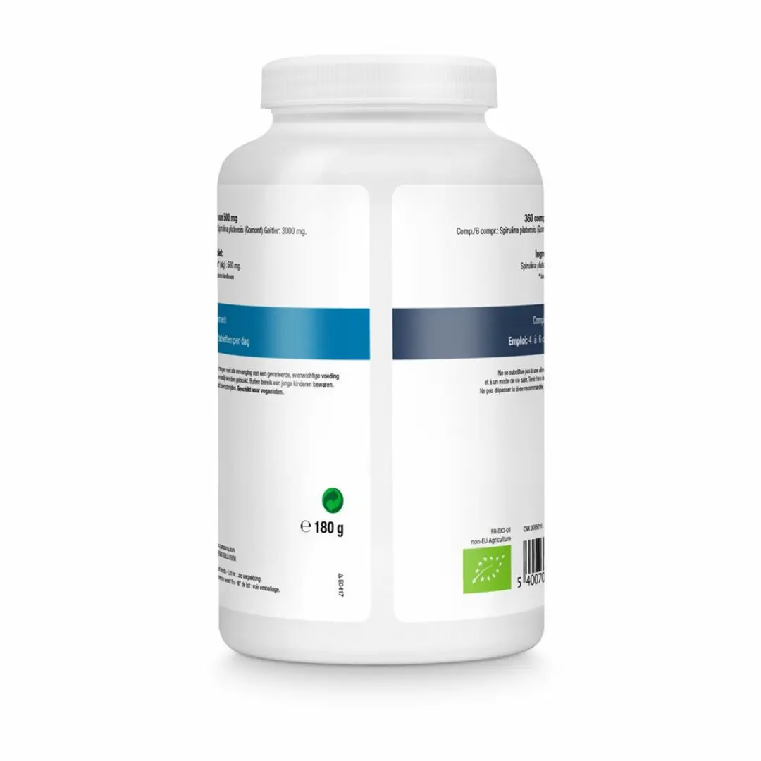 Purasana Spirulina 500mg Bio - 720 tabletten