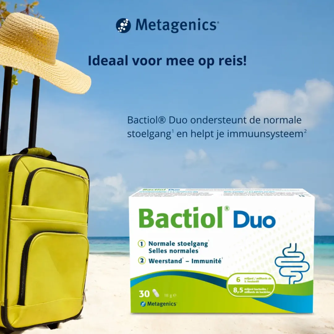 Metagenics Bactiol Duo Biotica & Gist 30 Capsules