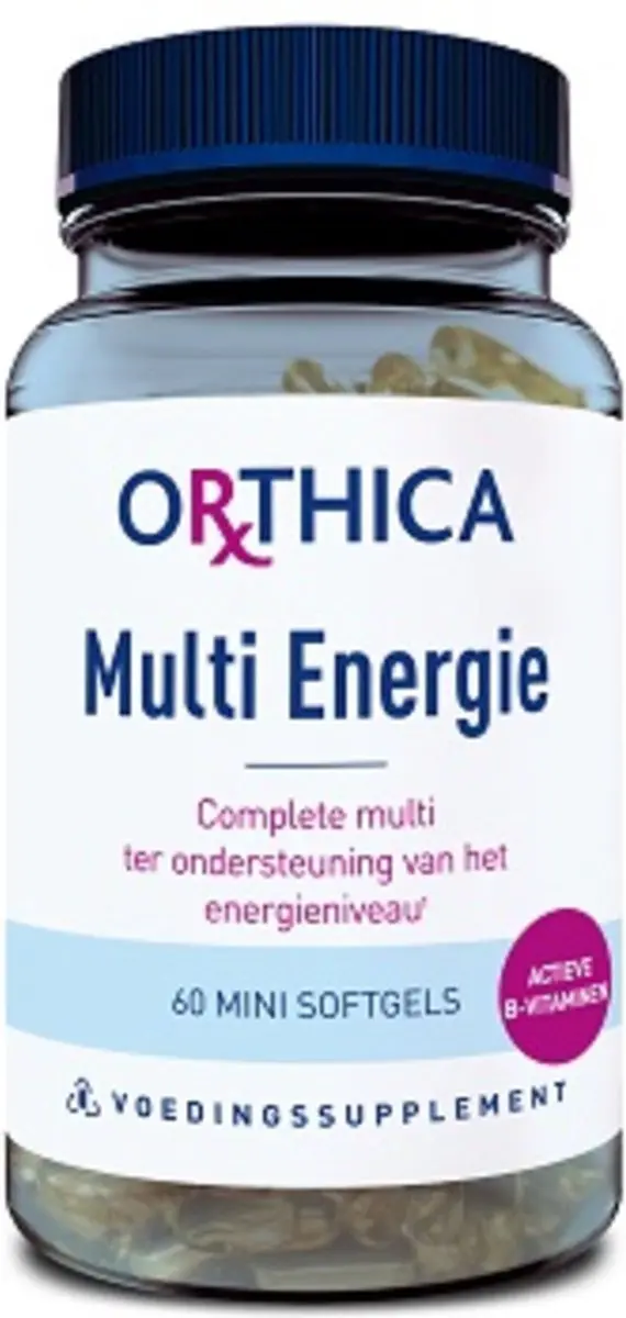 Orthica Multi Energie Multivitamine 60 Softgels