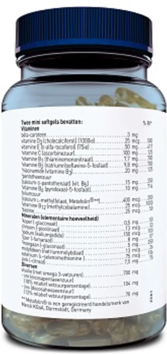 Orthica Multi Energie Multivitamine 60 Softgels