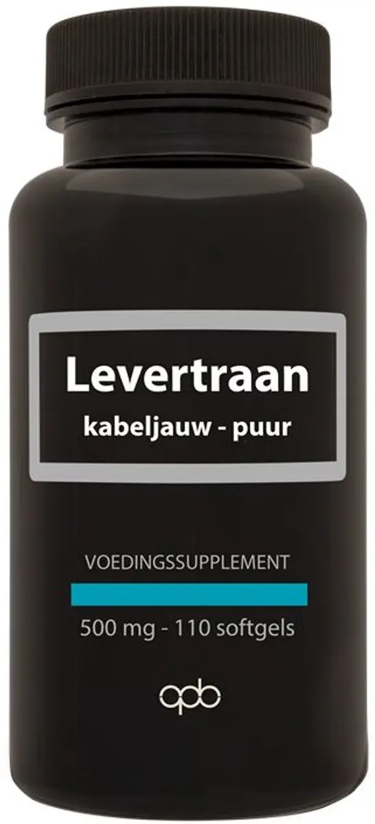 APB Holland Levertraan Kabeljauw 500mg
