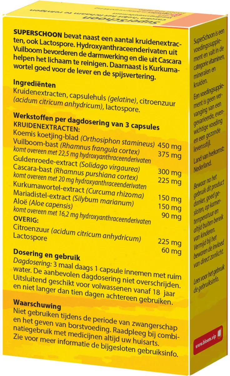 Bloem SuperSchoon Wascapsules 15 Stuks