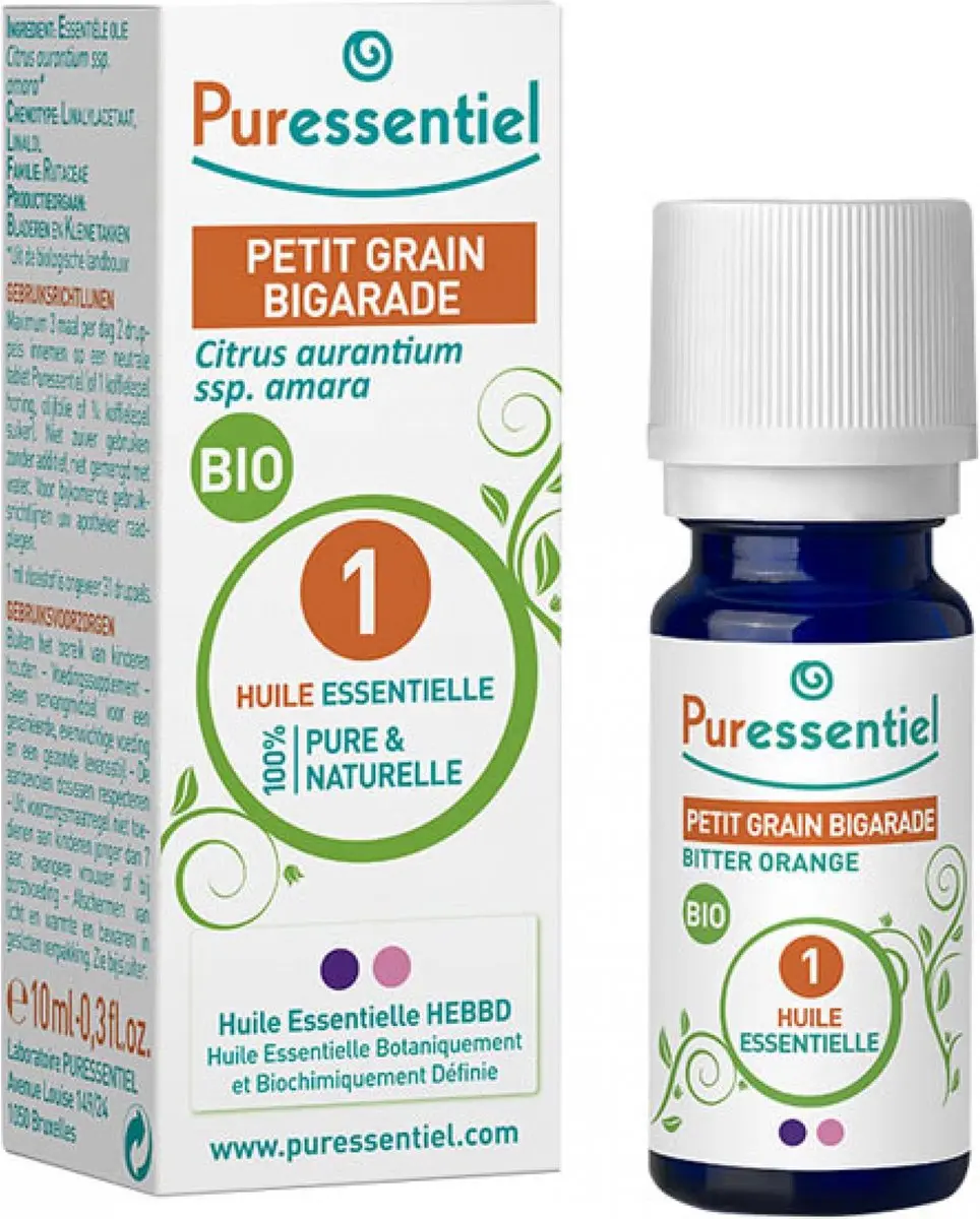 Puressentiel Petit Grain Bigarade Bio Etherische Olie 10ml