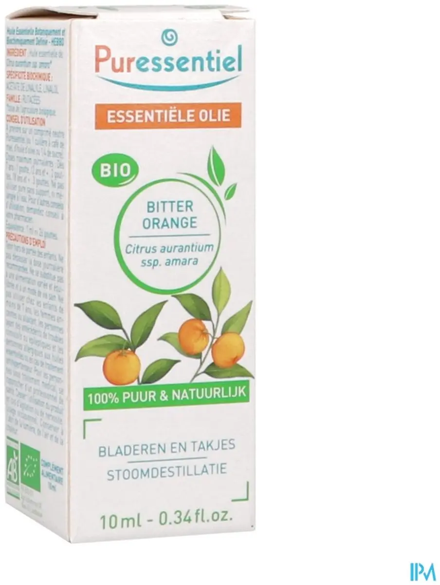 Puressentiel Petit Grain Bigarade Bio Etherische Olie 10ml - afbeelding 6 van 6