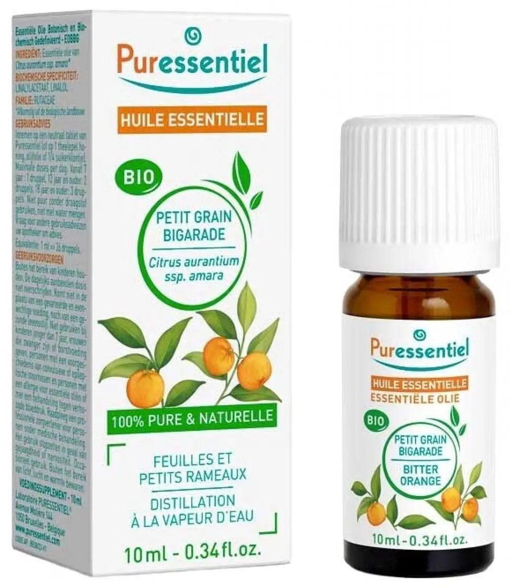 Puressentiel Petit Grain Bigarade Bio Etherische Olie 10ml
