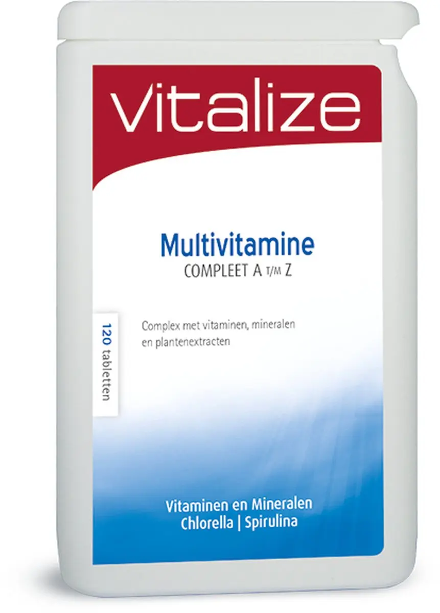 Vitalize Multivitamine Compleet A t/m Z 60 tabletten