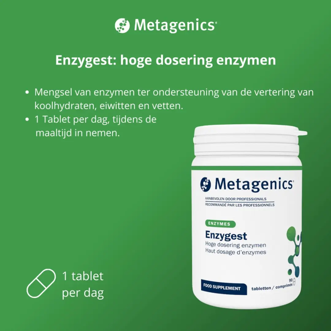 Metagenics Enzygest 90 Tabletten
