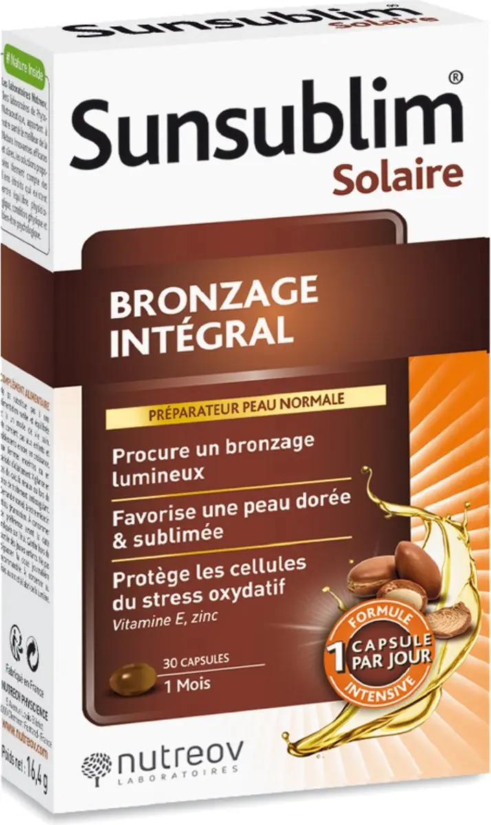 Nutreov Sunsublim Integrale Bruining 30 Capsules