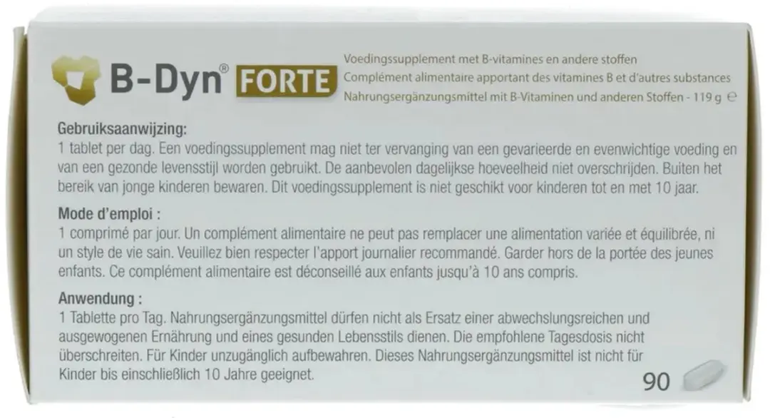 Metagenics B-Dyn Forte 90 Tabletten