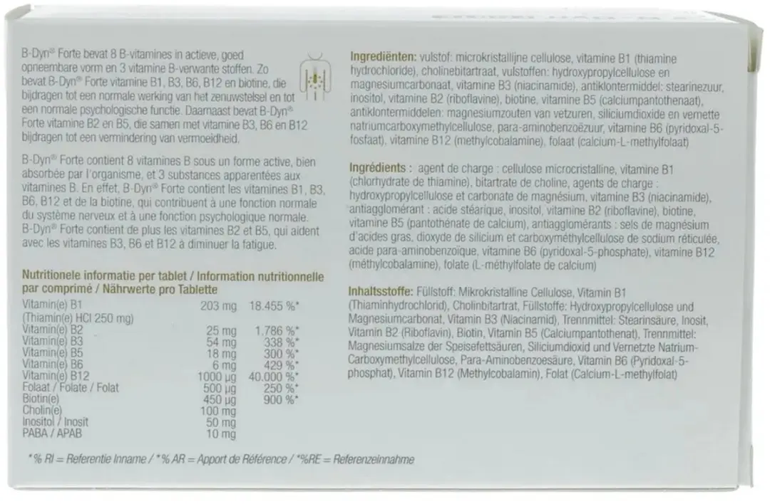 Metagenics B-Dyn Forte 90 Tabletten