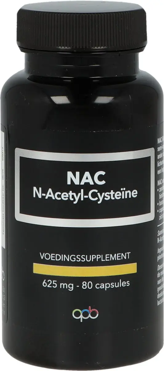 APB Holland NAC 625mg 80 Capsules