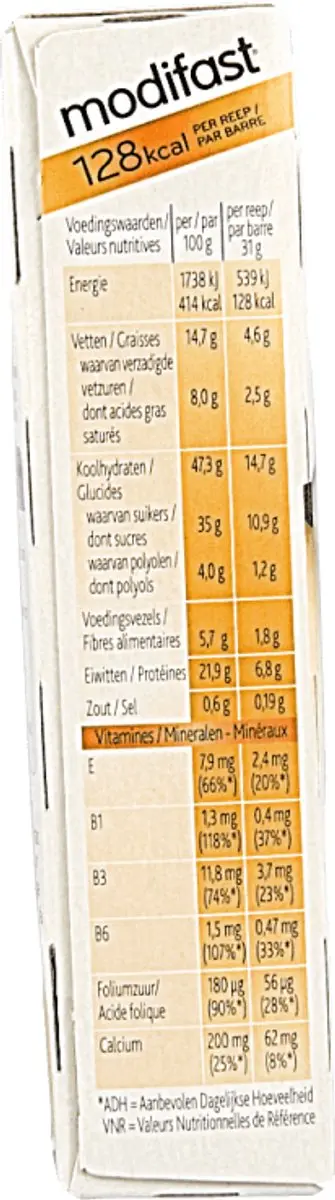 Modifast Protein Shape Reep - Sinaas & Pure Chocolade - 6 Stuks