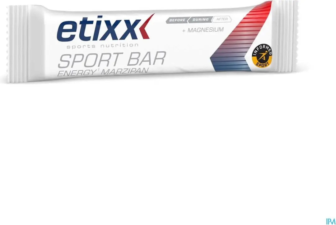 Etixx Energy Marzipan Sportreep 12x50g - Koolhydraatrijk