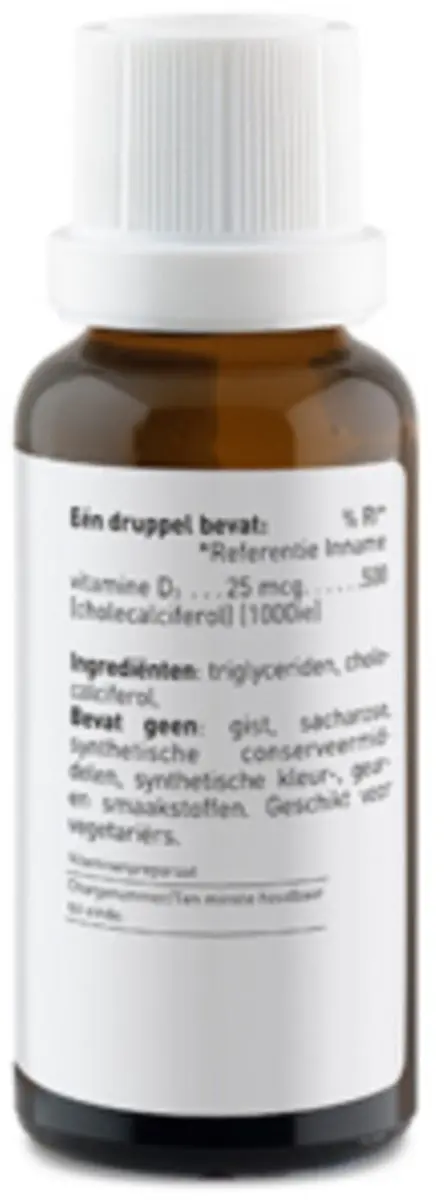Orthica Vitamine D-25 Oliedruppels 2x15ml