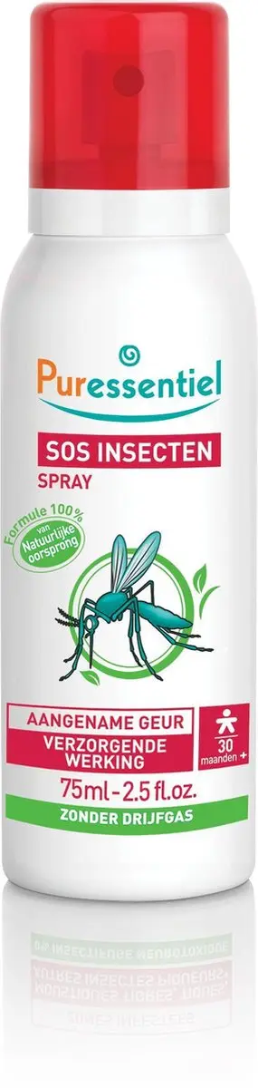 Puressentiel SOS Insectenspray 75ml - Muggen/Teken