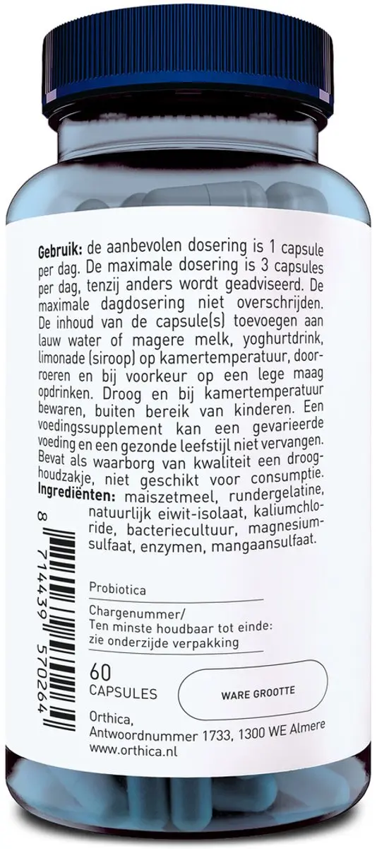 Orthica Orthiflor Original 60 Capsules