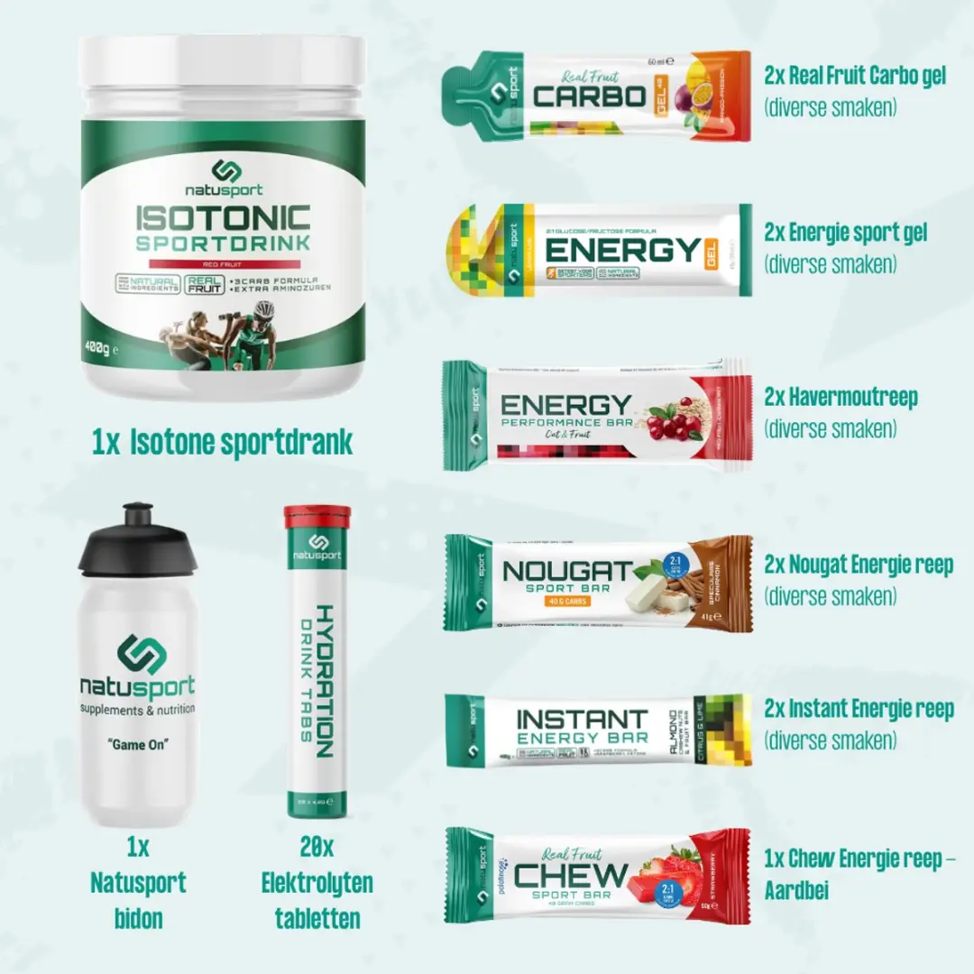Natusport Kennismakingspakket Sportvoeding - 14 Stuks