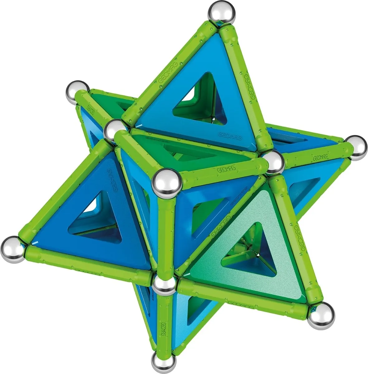 Geomag Green Line Classic Panels Magnetische Bouwset 114-delig - Multikleur