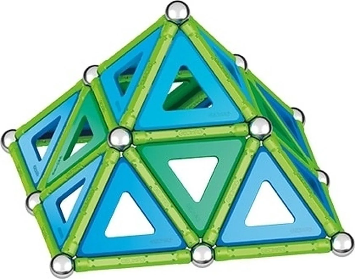 Geomag Green Line Classic Panels Magnetische Bouwset 114-delig - Multikleur