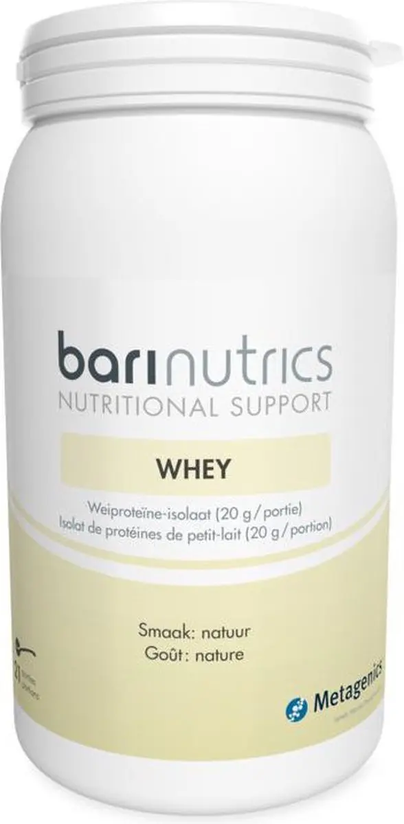 Metagenics Barnutr Whey Natuur 477g