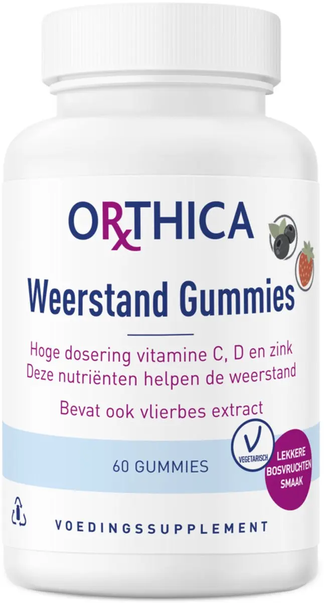 Orthica Weerstand Gummies 2x60 Stuks