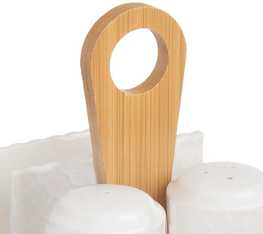 Orion WhiteLine Porseleinen Zout- en Peperstel - Wit