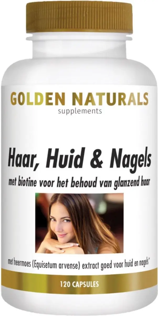 Golden Naturals Haar Huid & Nagels 120 Capsules