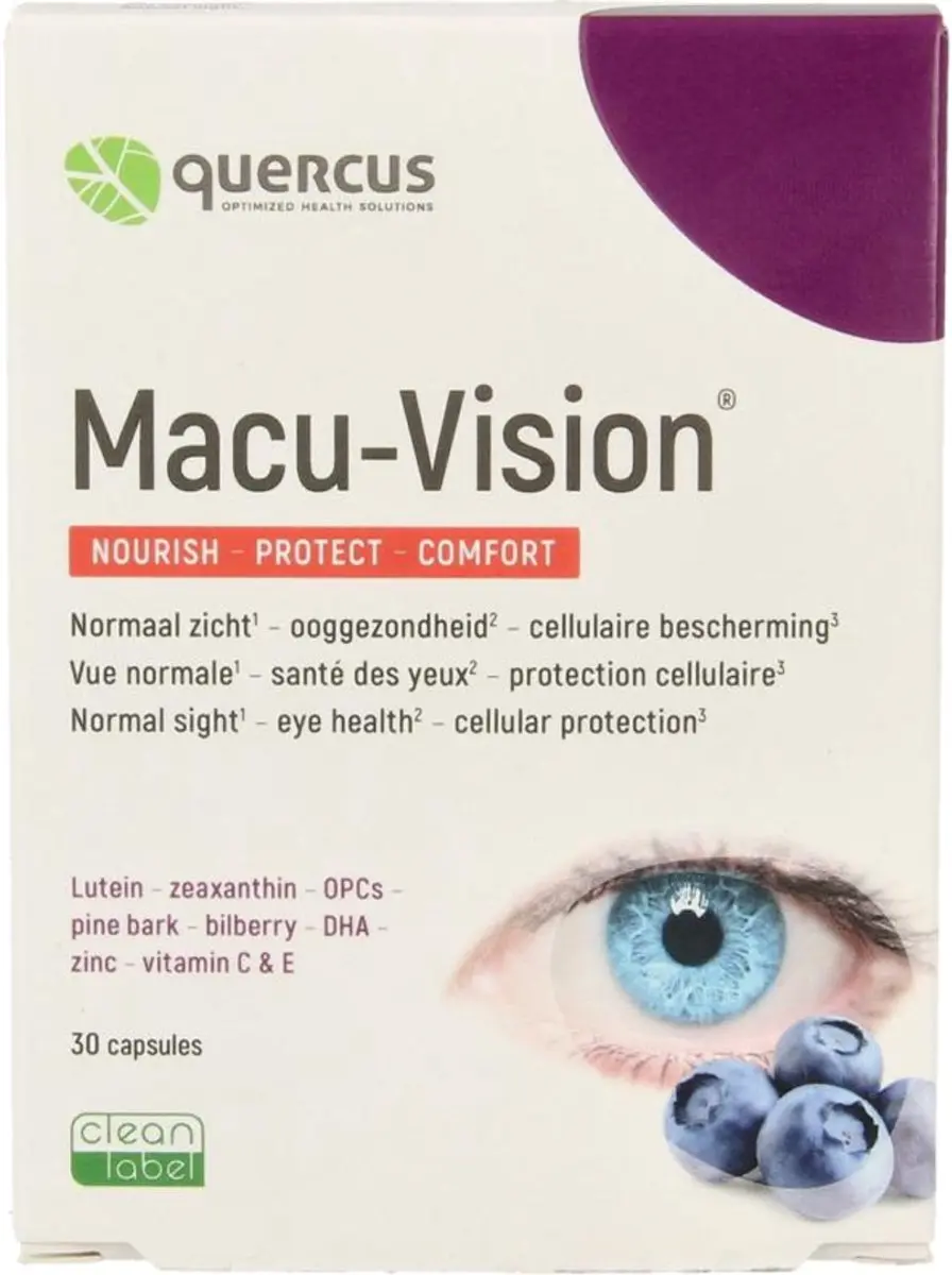 Quercus Macu-Vision 30 Capsules