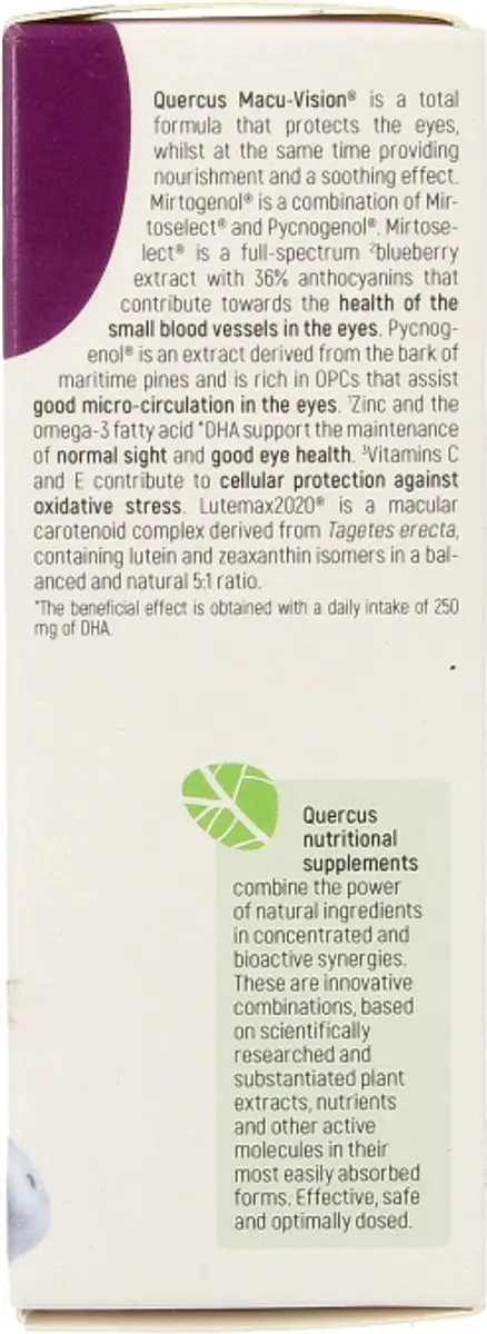 Quercus Macu-Vision 30 Capsules