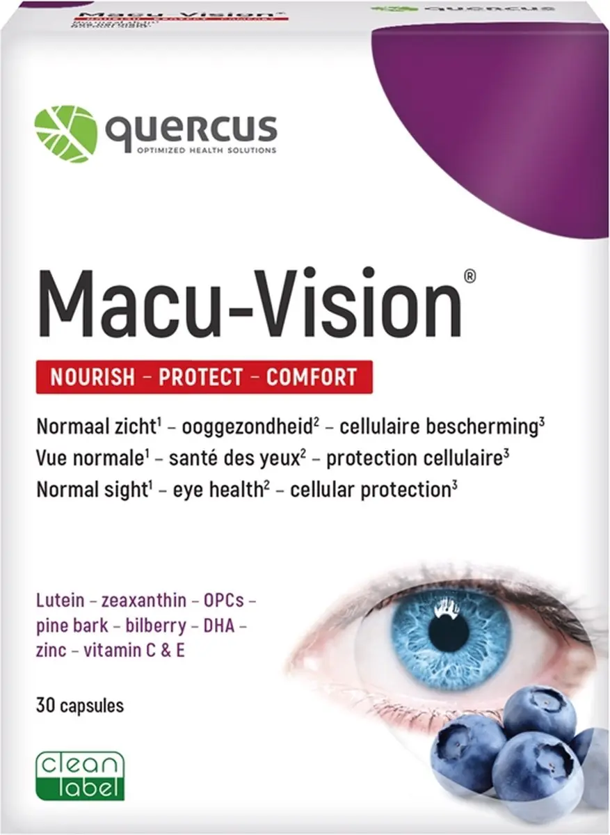 Quercus Macu-Vision 30 Capsules