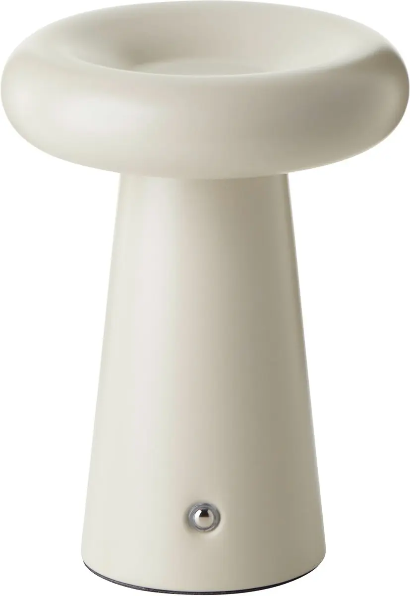 Brilliant Muffin Buiten LED Tafellamp 6W - 400lm - Beige