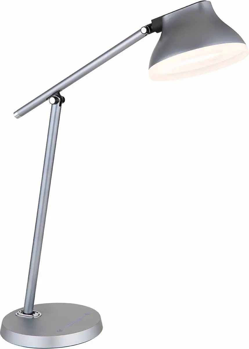 Globo Halvar LED Tafellamp - 15cm Grijs