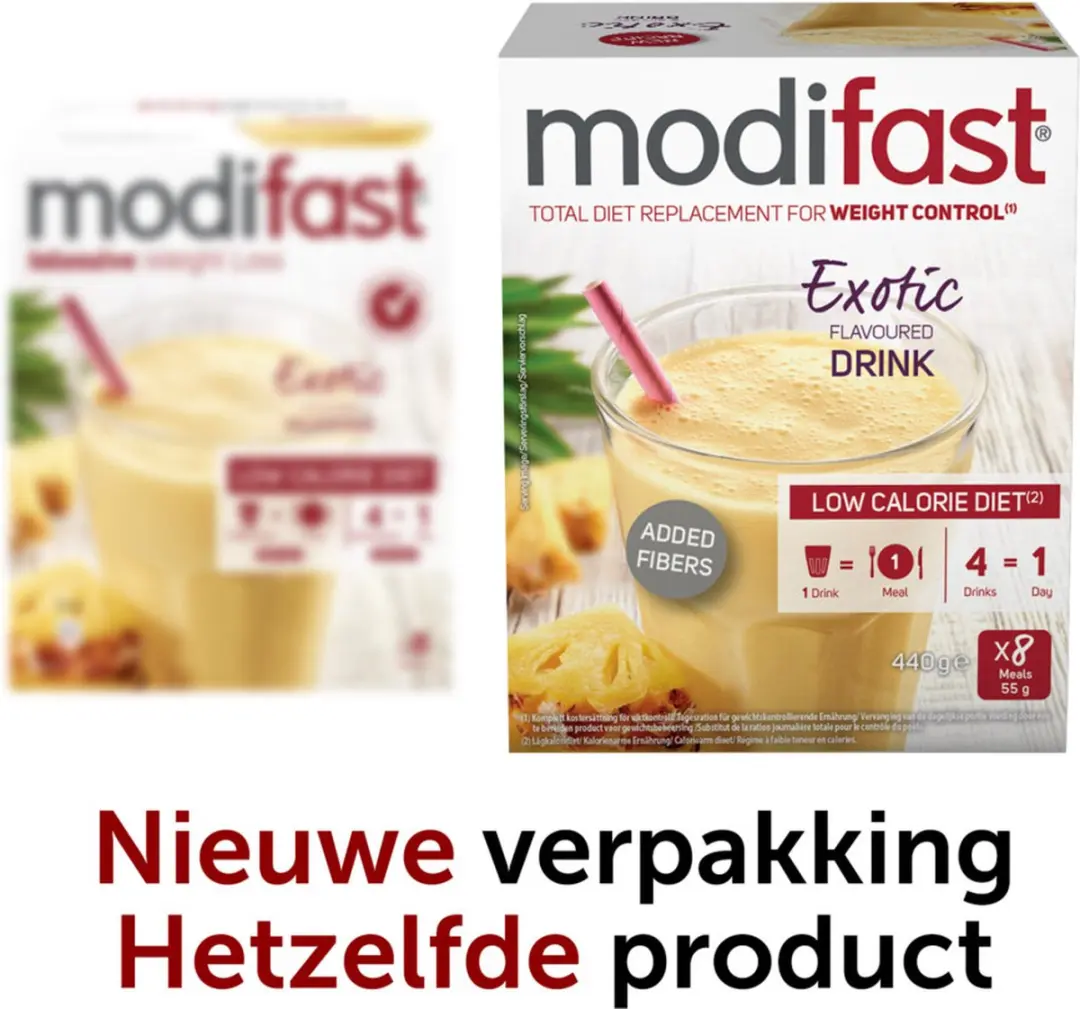 Modifast Weight Control Milkshake Exotic