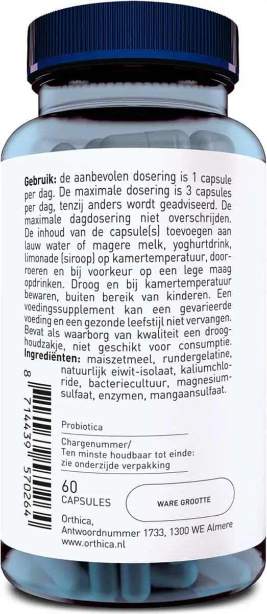 Orthica Orthiflor Original 120 Capsules - 2x60