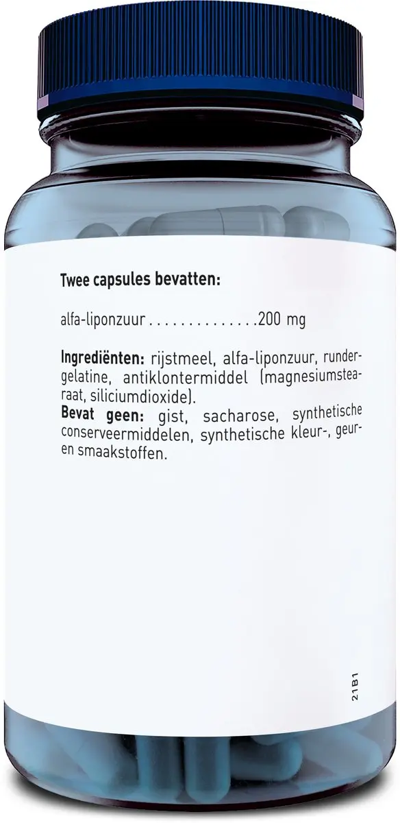 Orthica Alfa-Liponzuur 60 Vegacapsules