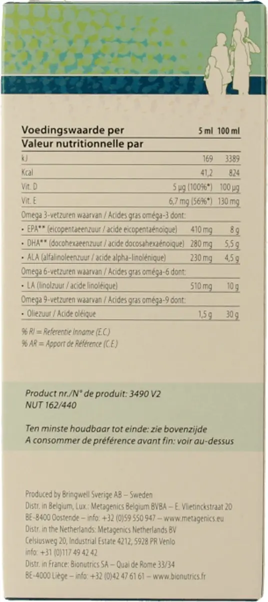 Metagenics Eskimo 3-6-9 Omega-3 210ml