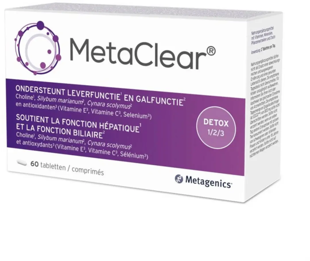 Metagenics MetaClear Tabletten 60 Stuks