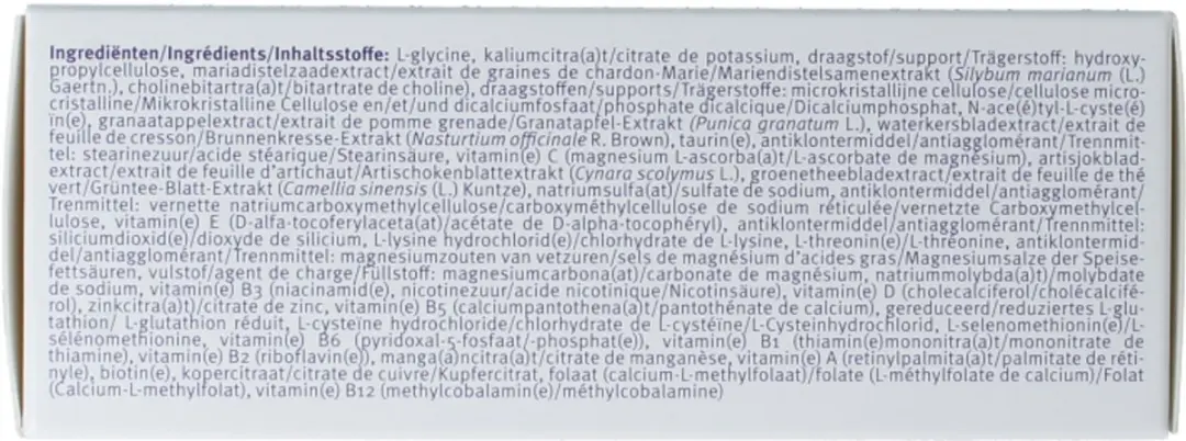 Metagenics MetaClear Tabletten 60 Stuks - 60mg