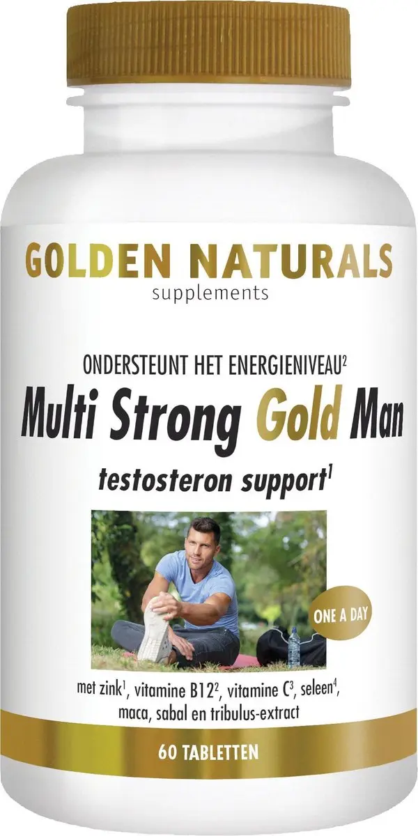 Golden Naturals Multi Man 60 Vegetarische Tabletten